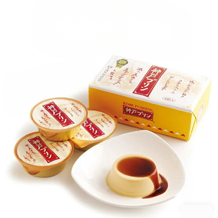 【回购爆款】日本神户牛奶焦糖布丁果冻原味金奖受赏零食礼盒装