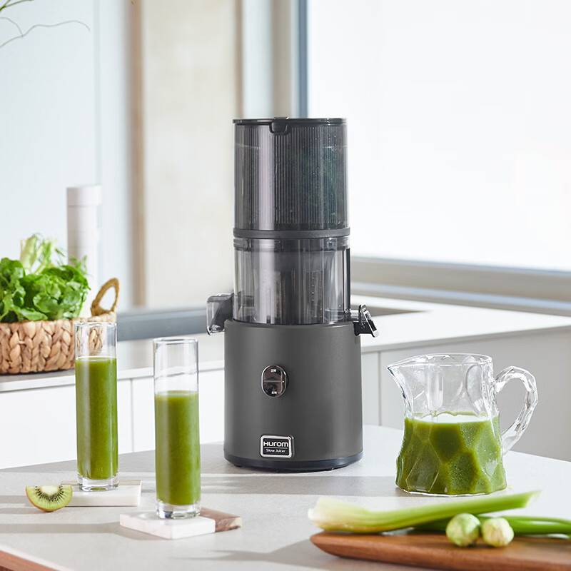 Hurom/惠人 H330P-BIC03大口径无网免切多功能榨汁机汁渣分离