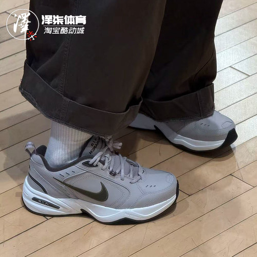 耐克灰色男款通勤低帮休闲鞋