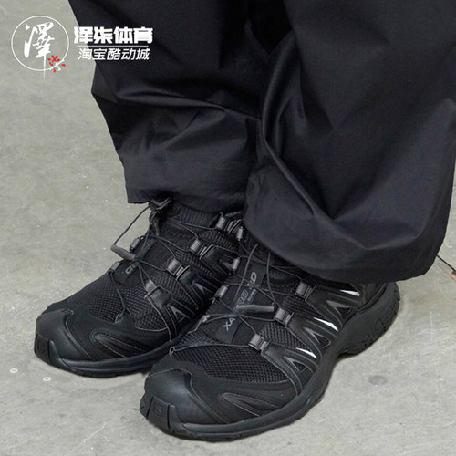 萨洛蒙3D黑武士户外跑步鞋徒步