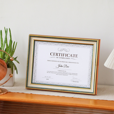 A4荣誉证书框裱订做尺寸证书框奖状框A3相框证照展示框专利证书框