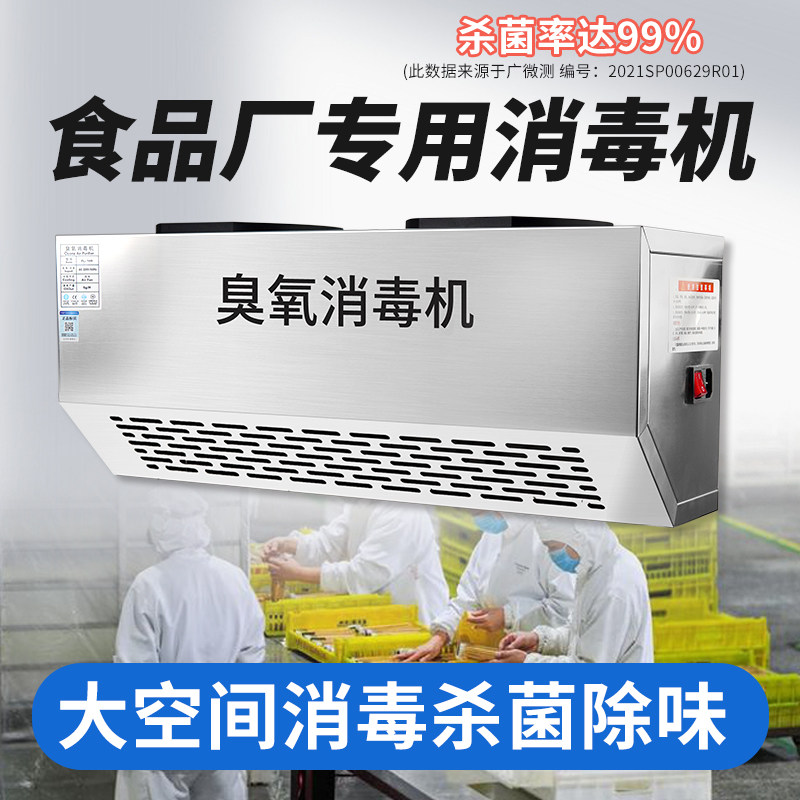 智能壁挂式臭氧发生器学校车间食品工厂养殖空间垃圾房消毒机工业