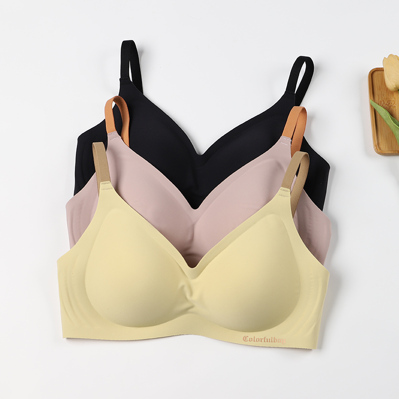 无痕内衣无钢圈聚拢防下垂夏