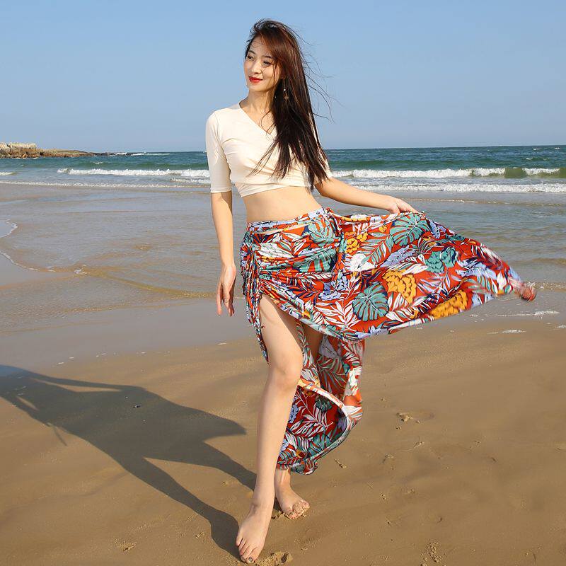 肚皮舞服套装练功围裙演出裙子