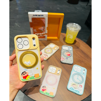 洛克苹果17磁吸情侣手机壳