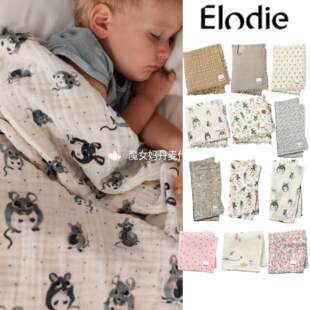 8折现货瑞典 Elodie Details宝宝竹棉纱布巾安抚巾隔奶隔汗襁褓巾