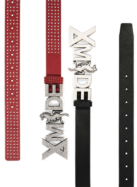 EXITMODE BY BLINDNOPLAN 25SS 战马头层牛皮真皮做旧腰带透气