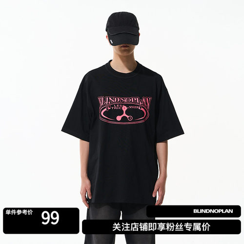 blindnoplan基础LOGO印花T恤