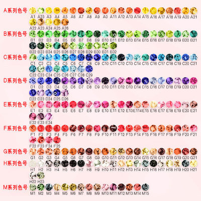 拼豆补充全色系MARD黄豆豆DODO小舞COCO同款货源2.6mm小豆补充包