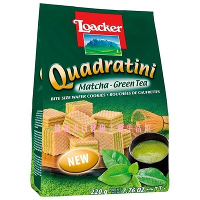抹茶味威化饼干Loacker多买便宜