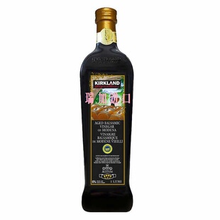 加拿大KIRKLAND柯蓝 BALSAMIC陈酿香醋汁 沙拉酱凉拌菜汁1L 包邮