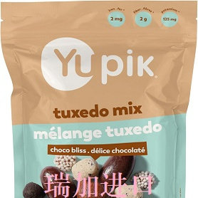 加拿大Yupik Tuxedo派对组合巧克力杏仁燕尾服蛋糕布朗尼185G*2袋