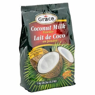 包邮加拿大GRACE coconut milk powder纯天然椰子粉椰奶粉冲饮1kg