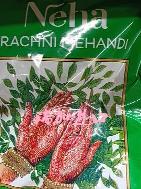 包邮新版加拿大NEHA印度纯天然植物曼海蒂染发泥染膏汉娜粉500克