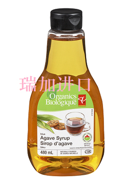包邮加拿大总统之选Agave Syrup有-机龙舌兰蜜糖浆480ML奶茶西点