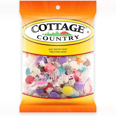 包邮加拿大Cottage Country香蕉蓝莓葡萄橙子梨盐水太妃软糖600克