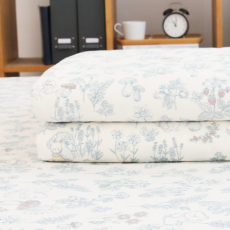 唐朝一只鱼100%纯棉全棉柔软被套