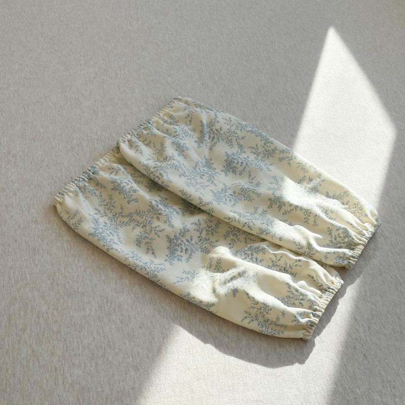 唐朝一只鱼双层纱baby蓝套袖