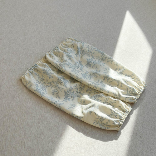 唐朝一只鱼双层纱baby蓝套袖