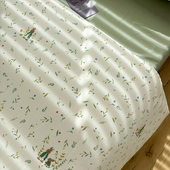 a类母婴级全棉有氧双层纱彼得兔被罩套纯棉纱布被套学生宿舍3件套