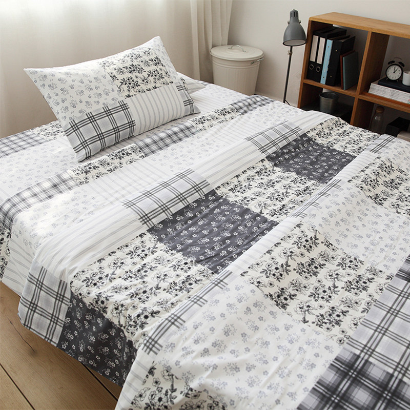 花房床单单件纯棉床笠100%全棉宿舍单双人学生被单可搭配三件套4,床上用品,床单,淘宝优惠券,粉丝福利购,淘宝优惠卷