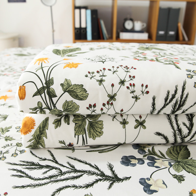 唐朝一只鱼全棉绿野仙踪斜纹被套