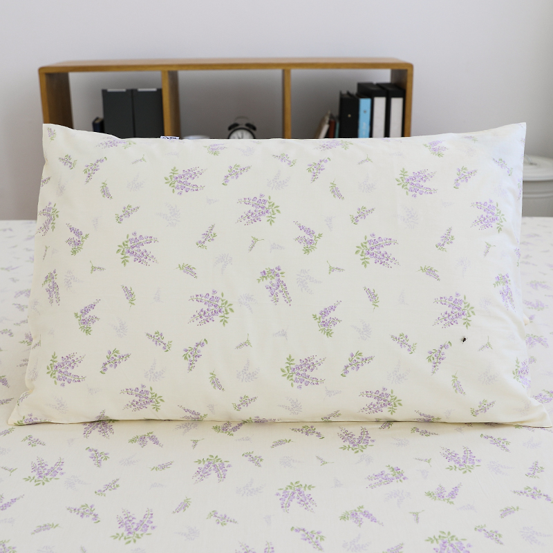 唐朝一只鱼100%纯棉单人印花枕套