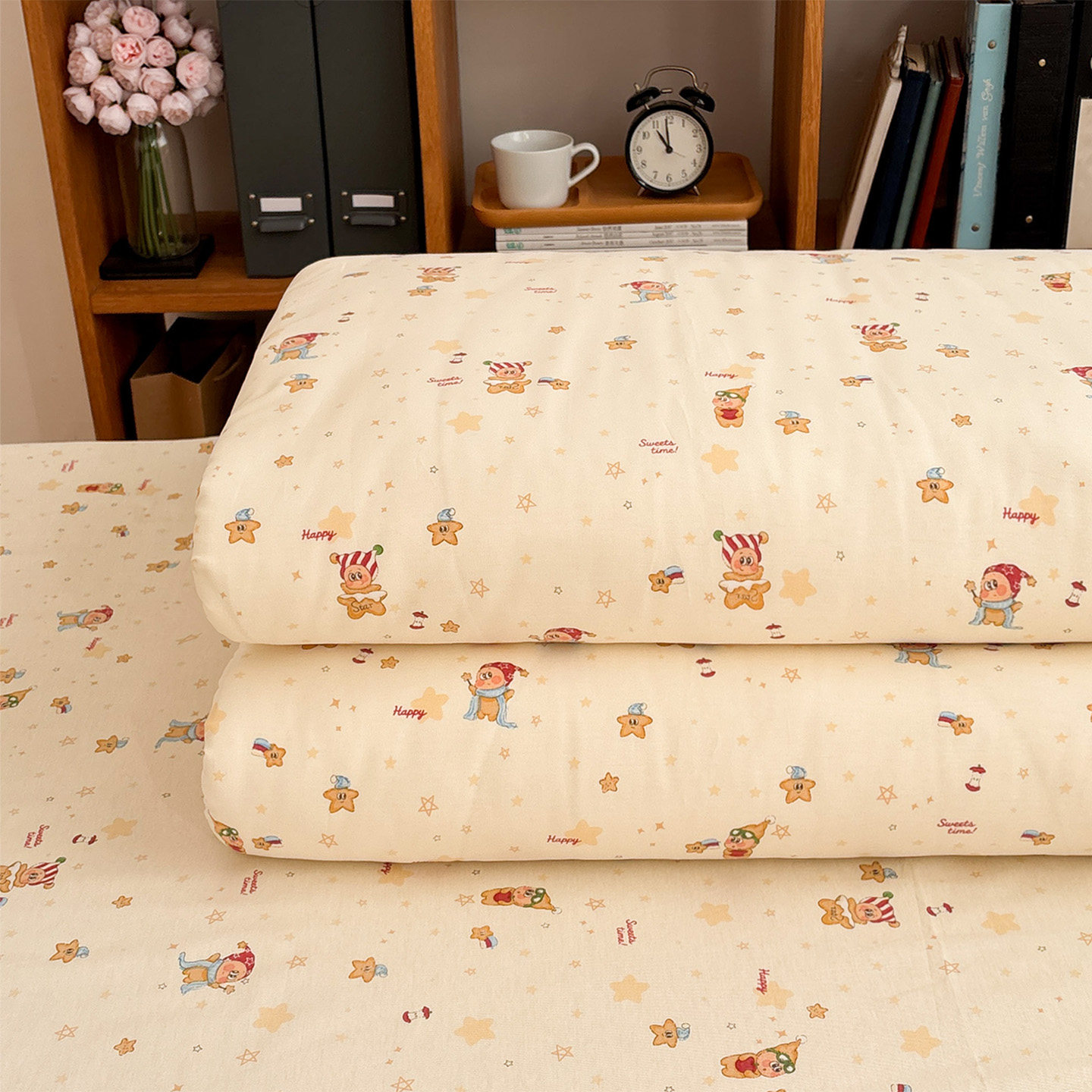 星星萌娃纯棉单件被套150×200x230cm单双人被罩全棉学生宿舍被单,床上用品,被套,淘宝优惠券,粉丝福利购,淘宝优惠卷
