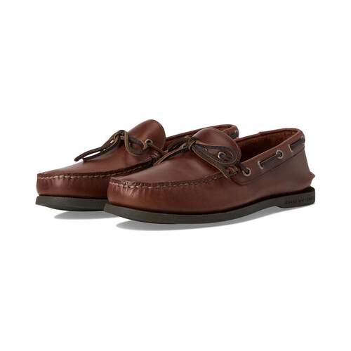 海外代购SPERRY男士时尚休闲鞋防滑舒适缓震圆头系带日常通勤
