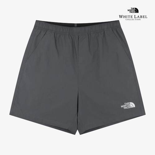 海外代购THE NORTH FACE/北面男女运动短裤松紧腰直筒户外休闲