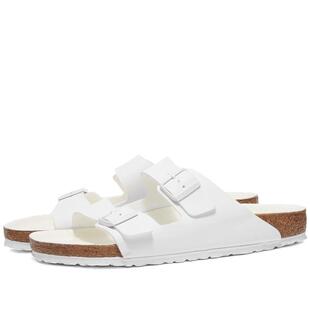 Triple勃肯男时尚 休闲双扣厚底轻便软木拖鞋 Arizona Birkenstock