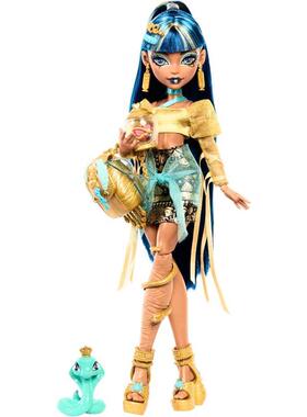 代购Monster High娃娃益智想象塑料可动桌面礼物玩具爆款奇幻