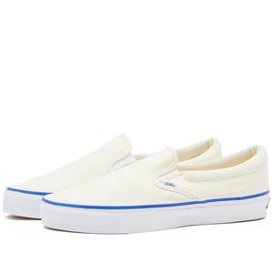 VANS范斯Slip-On Reissue 98男式米白色低帮一脚蹬懒人鞋春夏板鞋