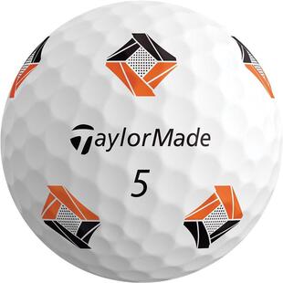 泰勒梅Taylormade高尔夫球TP5 PIX 3.0多层结构清晰对齐12颗装