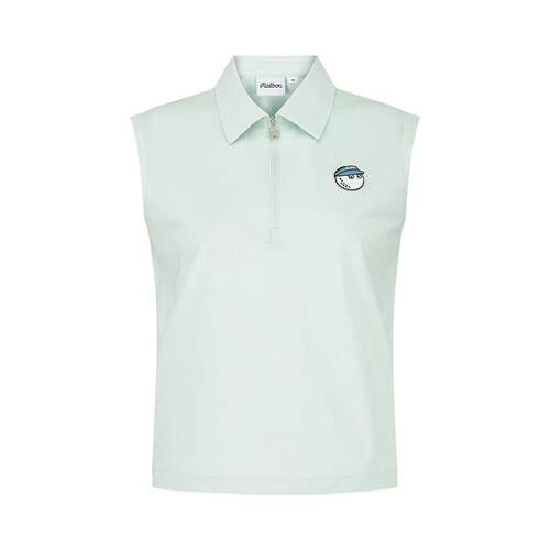 代购MALBON GOLF女士POLO马甲透气舒适轻便保暖简约时尚日常穿搭