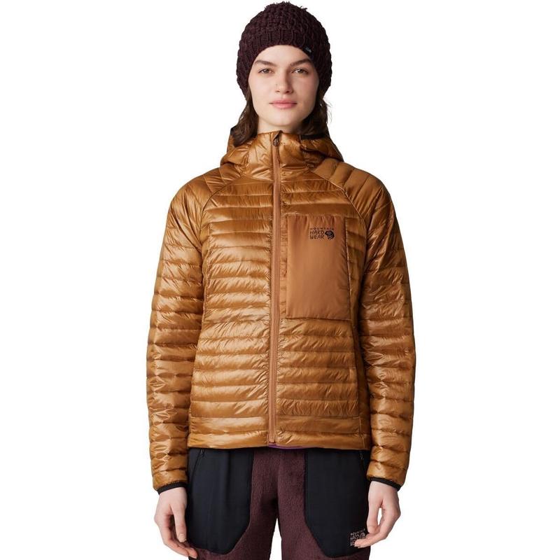 Mountain hardwear山浩男士棉服保暖轻量速干保暖外套连帽