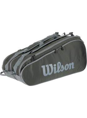 海外代购Wilson/威尔胜网球包十二支装隔热护拍大容量双肩背负