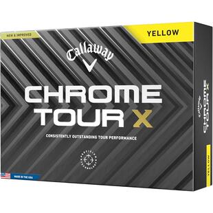 Callaway Chrome Tour X卡拉威高尔夫球多层高弹超远距缓震12粒装
