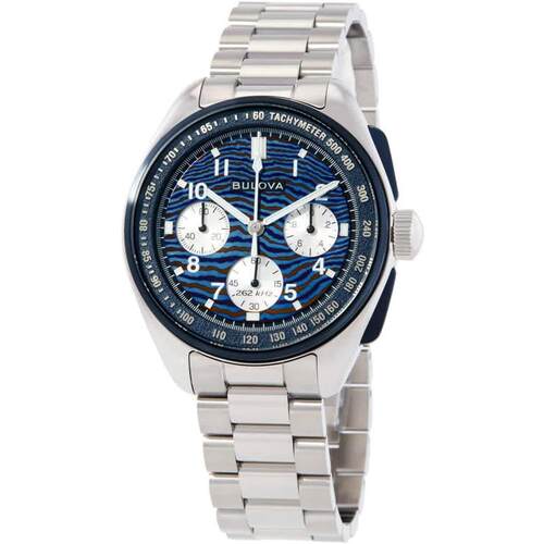 海外代购BULOVA/宝路华男士手表欧美腕表计时码表夜光不锈钢