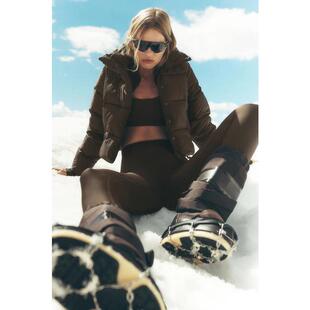 代购ALO YOGA女士羽绒服防风保暖抗天气可调节束带