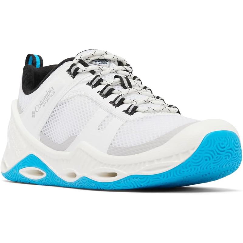 代购Columbia哥伦比亚男士钓鱼鞋防水防滑轻量徒步鞋低帮系带