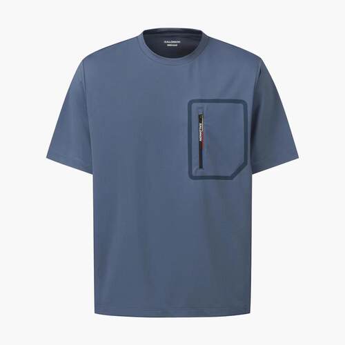 代购SALOMON萨洛蒙男士短袖T恤透气速干轻量穿着耐磨耐用