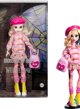 代购Monster High娃娃益智展示塑料彩色桌面礼物收藏爆款时尚