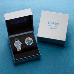 Citizen西铁城漫威神奇四侠电影2025超级钛光动能手表限量礼盒款