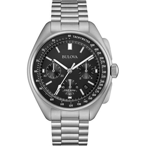 海外代购BULOVA/宝路华男士欧美腕表计时码表测速仪钢带