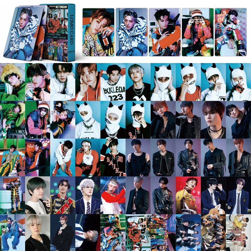 NCT DREAM周边卡片ISTJ李马克黄仁俊罗渽民应援小卡照片卡