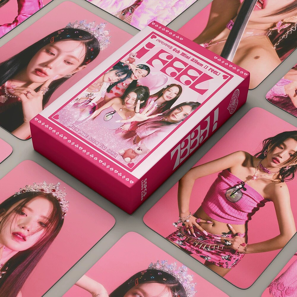 G-IDLE女娃回归专辑I Feel系列小卡周边收藏卡粉丝应援卡照片卡高性价比高么？
