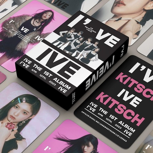IVE依女团THE ALBUM I’ve IVE专辑小卡周边收藏卡照片卡应援卡