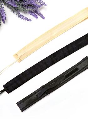 帽子可调节纯棉涤纶黑色米色白色魔术贴抽绳汗带帽带内衬抗菌防臭