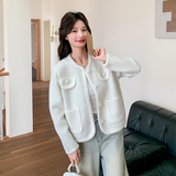 新款【现货秋款】小外套小香风马海毛199-26059-P125-控188，女装短外套，浙宝199